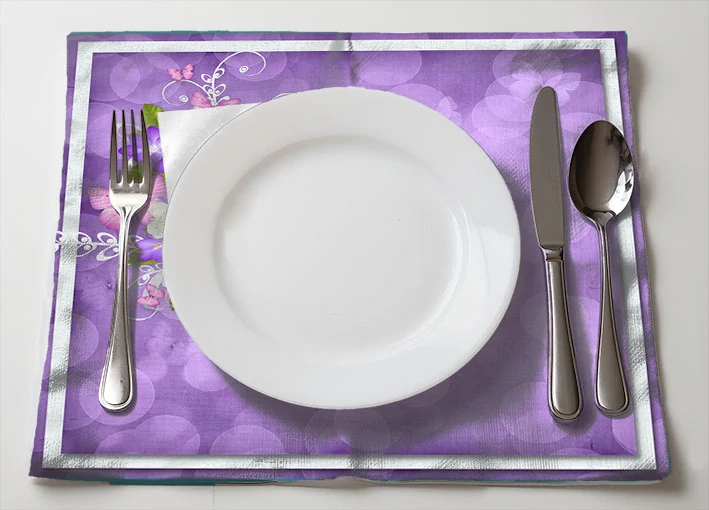 Ubrousek prostírání sváteční 12 - 3 ks