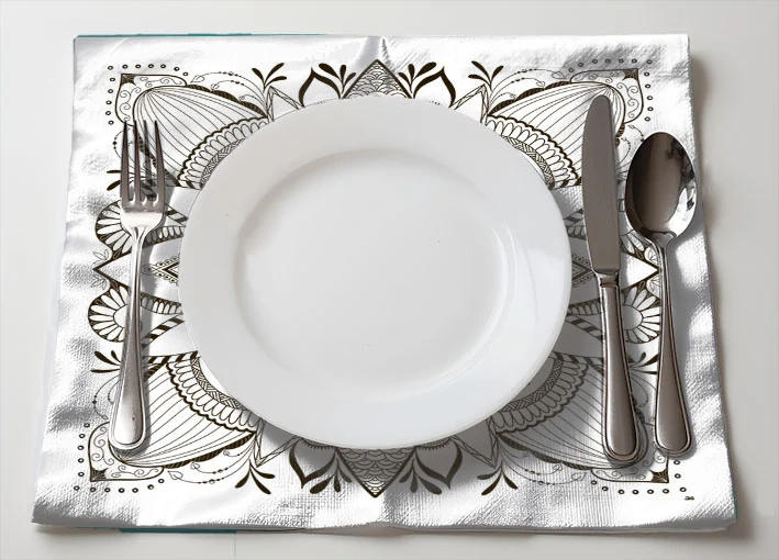 Ubrousek prostírání sváteční 14 - 3 ks