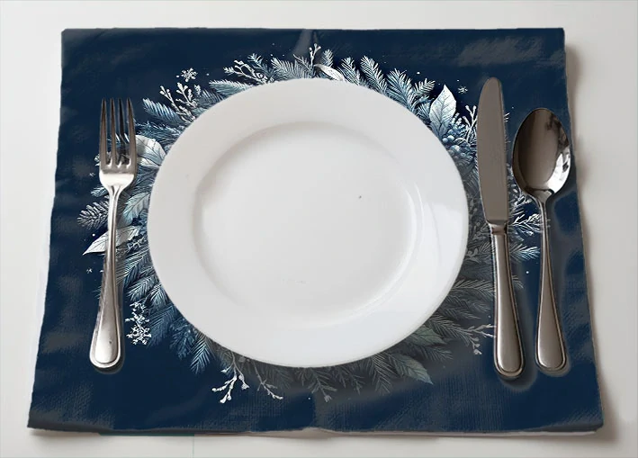 Ubrousek prostírání vánoční 23 - 3 ks