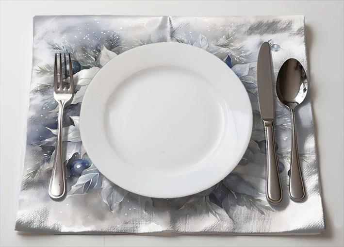 Ubrousek prostírání vánoční 26 - 3 ks