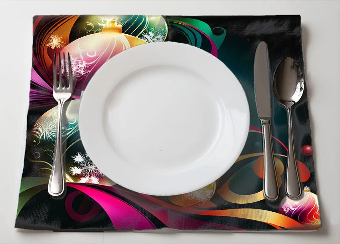 Ubrousek prostírání vánoční 27 - 3 ks