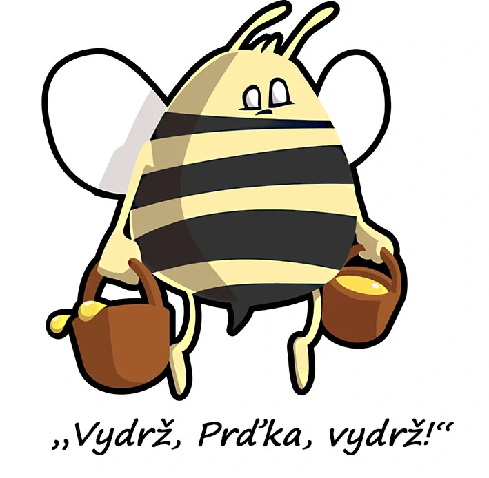 Tričko - vtípky - "Vydrž, Prďka, vydrž.."