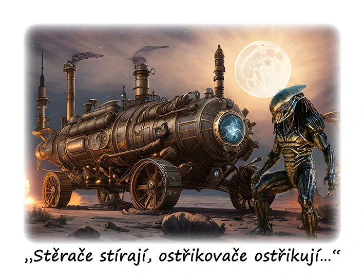 Tričko - vtípky - „Stěrače stírají, ostřikovače ostřikují…“
