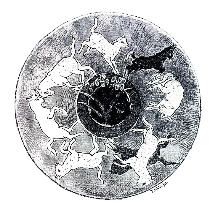 Tričko - Zvěrokruh - beran/skopec