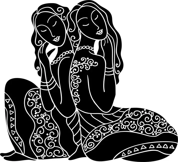 Tričko - Zvěrokruh - blíženci 2