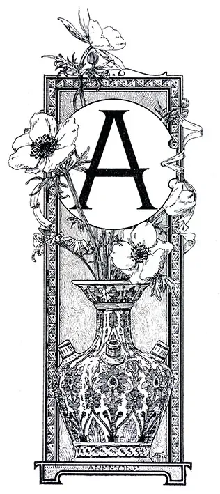 Tričko s monogramem A