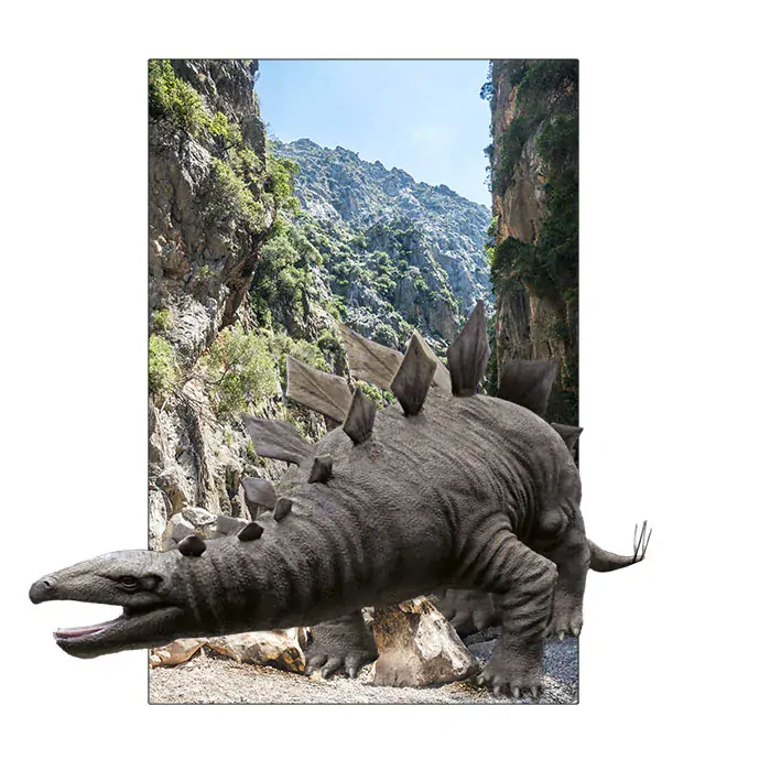 Tričko - Dinosaurus stegosaurus