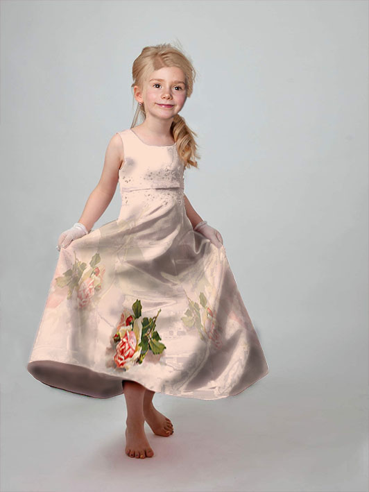 Bordura pro metráž 20 - růže