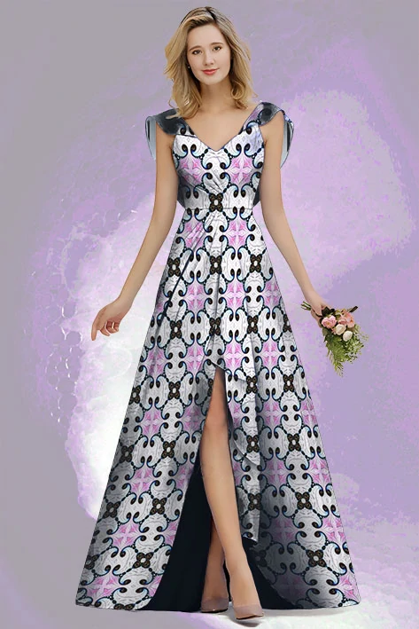 Metráž 81 - růžový ornament