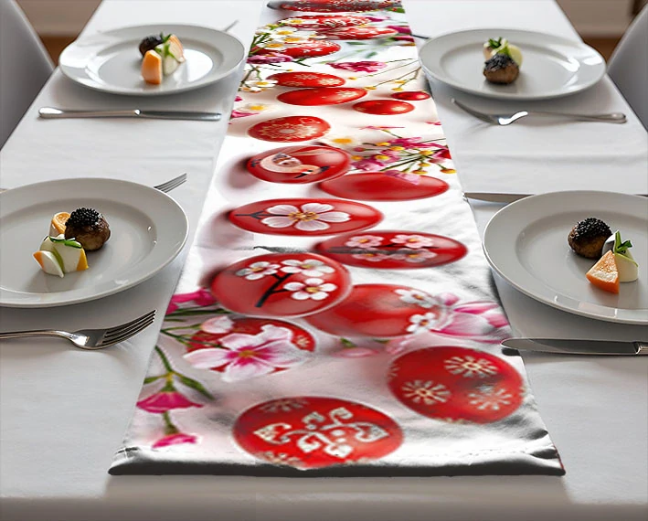 napron - běhoun na stůl 150 x 25 cm - velikonoční 5