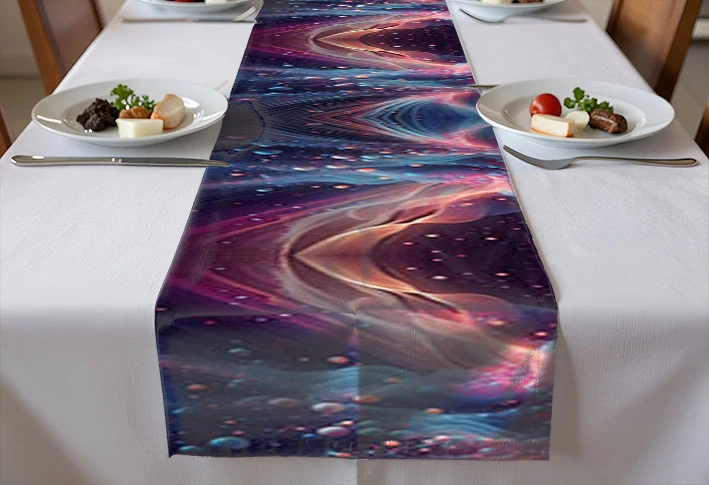 napron - běhoun na stůl 200 x 25 cm - sváteční 20/2 - 4 ks