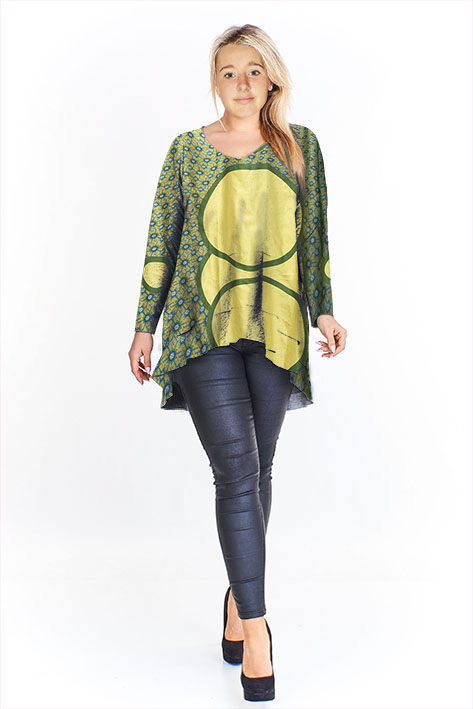 Látka - motiv - vznik života - vzor 705 (rozměr 150 x 149 cm)