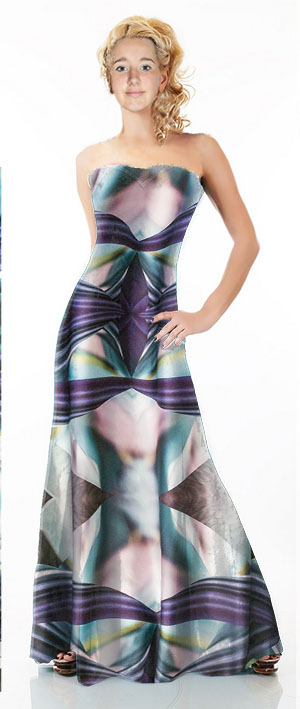 Metráž 40 - Safírové šperky (139 x 432 cm)