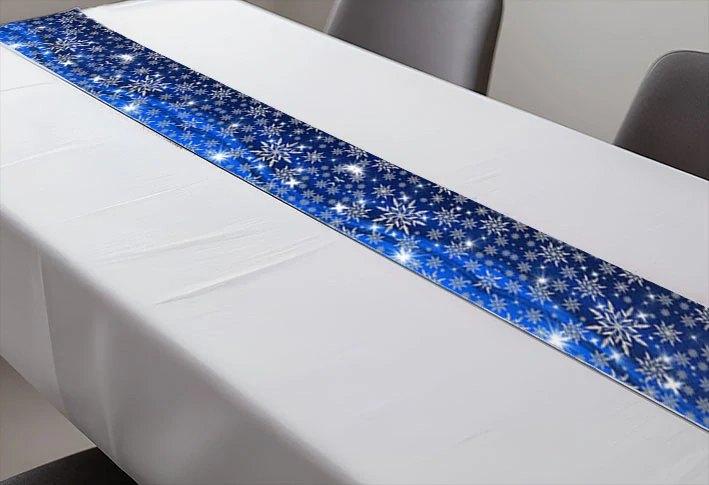 napron - běhoun na stůl 150 x 25 cm - vánoční 7