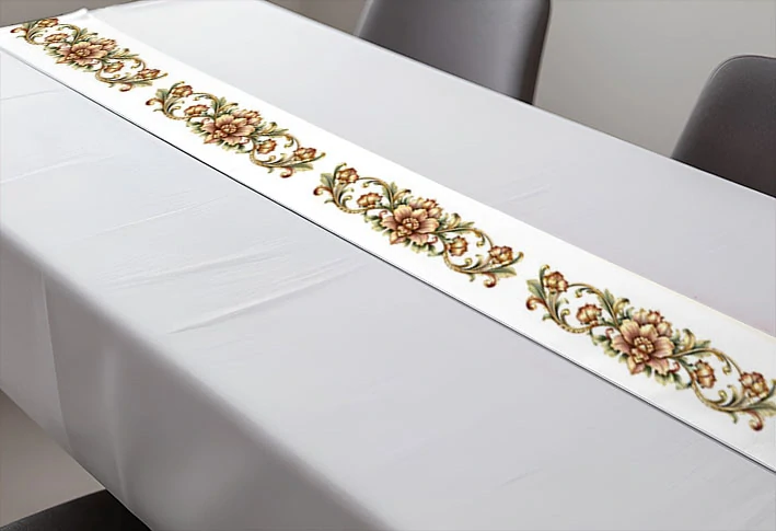 napron - běhoun na stůl 150 x 25 cm - sváteční 13