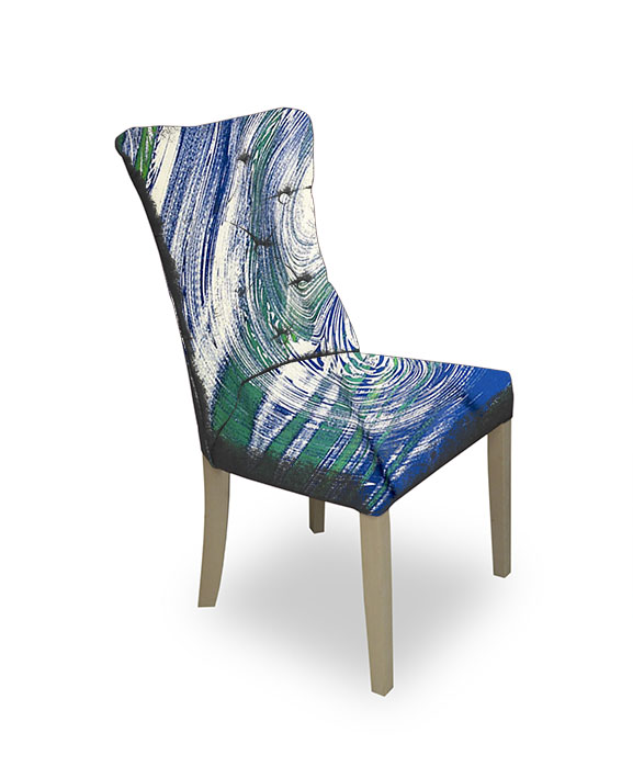 Látka - motiv vodní řasy - vzor 580 (rozměr 150 x 226 cm)