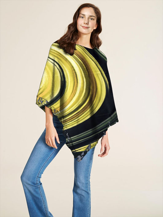 Látka - motiv sluneční pablesky -  vzor 586 (rozměr 143 x 222 cm)