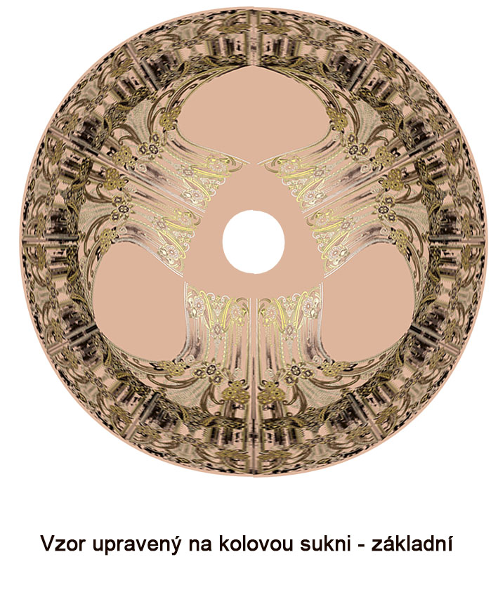 Bordura pro metráž 21 - secese 3