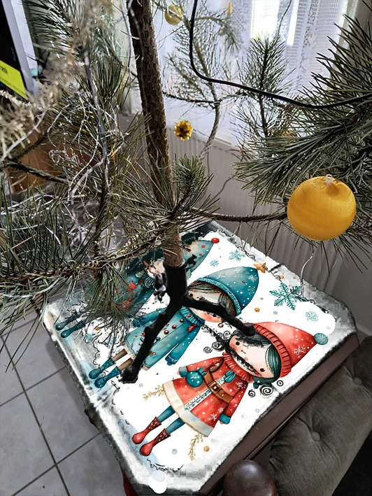 Ubrousek prostírání vánoční 12 - 3 ks