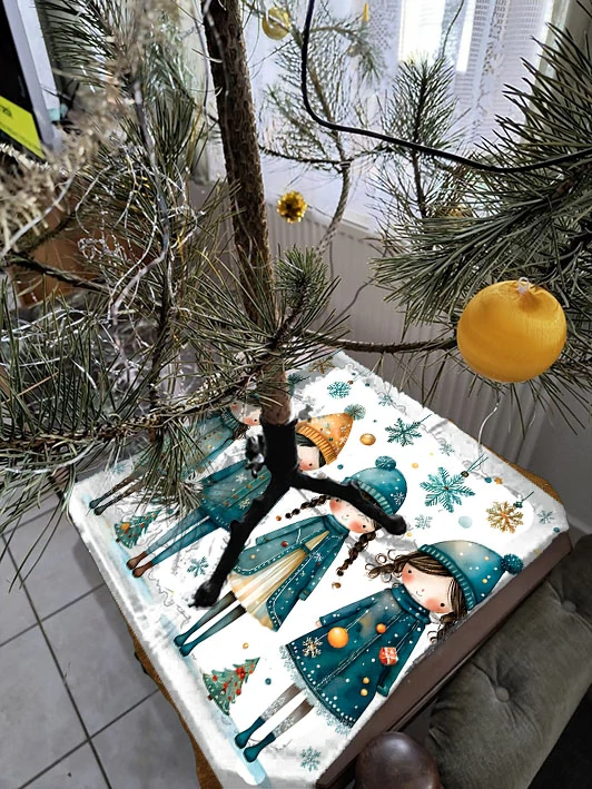 Ubrousek prostírání vánoční 15 - 3 ks