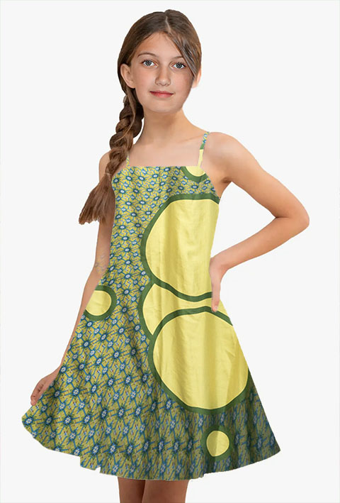 Látka - motiv - vznik života - vzor 705 (rozměr 150 x 149 cm)