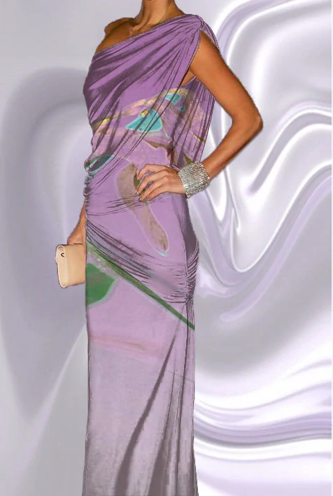 Látka - motiv - romantický květ - vzor 593 (150 x 224 cm)