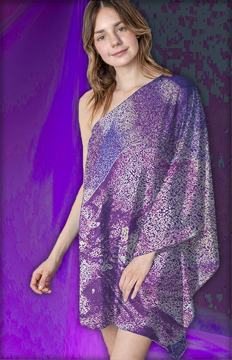 Látka - motiv - zvědavá kytka - 2 kusy