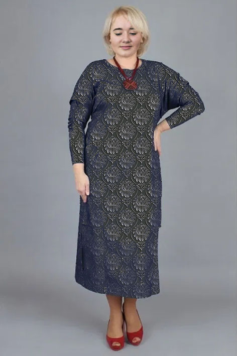 Metráž 72 - šedý ornament