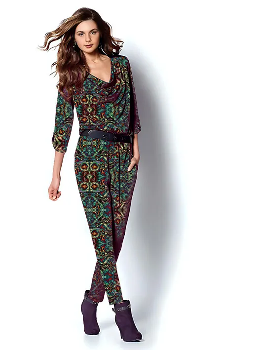 Metráž 78 - zelené ornamenty