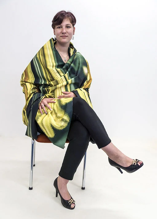 Látka - motiv sluneční pablesky -  vzor 586 (rozměr 143 x 222 cm)