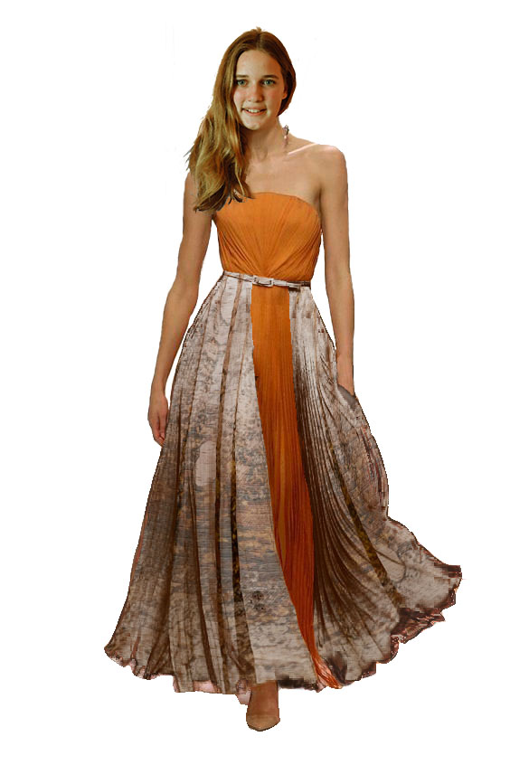 Látka - motiv zlatá obloha - vzor 608 (rozměr 150 x 283 cm)