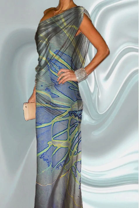 Látka - motiv ledové květy -  vzor 559 (rozměr 150 x 240 cm)