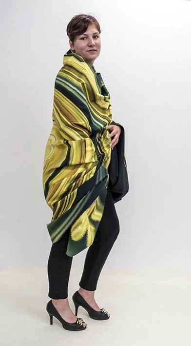 Látka - motiv sluneční pablesky -  vzor 586 (rozměr 143 x 222 cm)