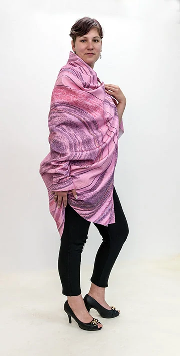 Látka - motiv nálada zamilovaných - vzor 585 (rozměr 148 x 113 cm)