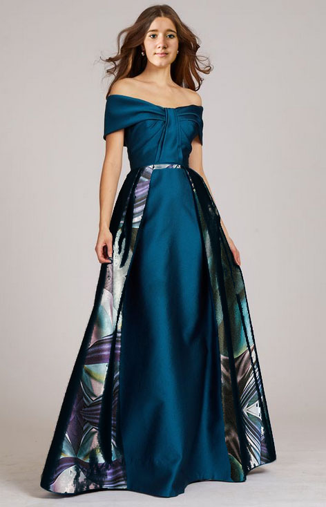 Metráž 40 - Safírové šperky (139 x 432 cm)