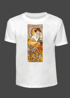 Tričko - Alfons Mucha 19