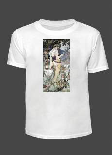 Tričko - Alfons Mucha 50
