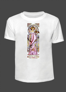 Tričko - Alfons Mucha 64