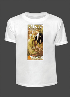 Tričko - Alfons Mucha 66