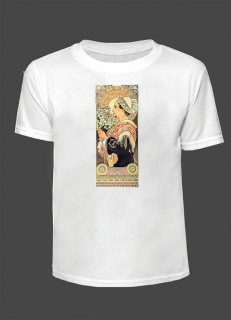 Tričko - Alfons Mucha 77