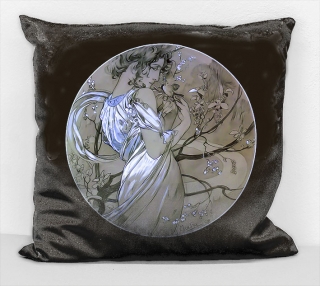Povlak na polštář - obraz Alfons Mucha 24