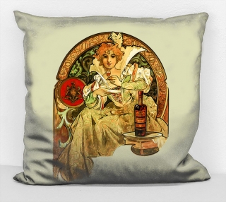 Povlak na polštář - obraz Alfons Mucha 37