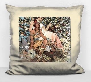 Povlak na polštář - obraz Alfons Mucha 41
