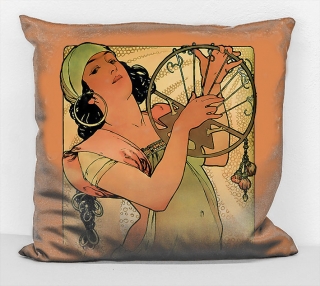 Povlak na polštář - obraz Alfons Mucha 45