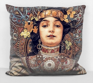 Povlak na polštář - obraz Alfons Mucha 46