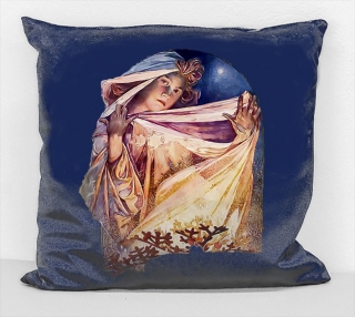 Povlak na polštář - obraz Alfons Mucha 47
