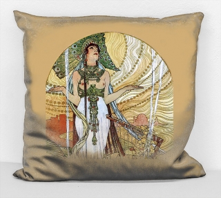 Povlak na polštář - obraz Alfons Mucha 52