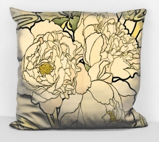 Povlak na polštář - obraz Alfons Mucha 58