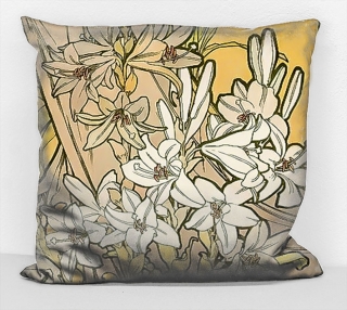 Povlak na polštář - obraz Alfons Mucha 67