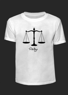 Tričko - Zvěrokruh - váhy 2